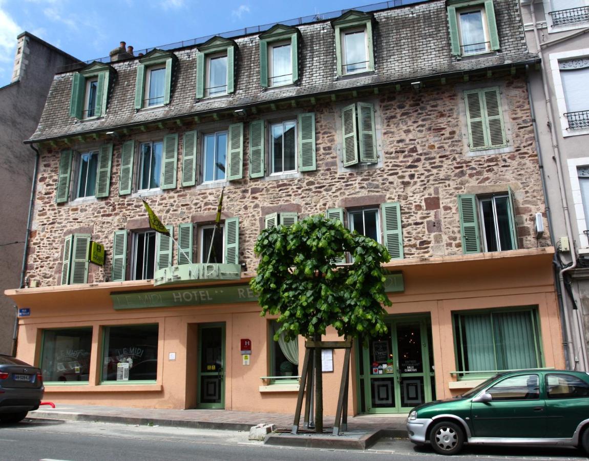 Logis Hotel Restaurant Du Midi - Rodez Centre Exterior foto