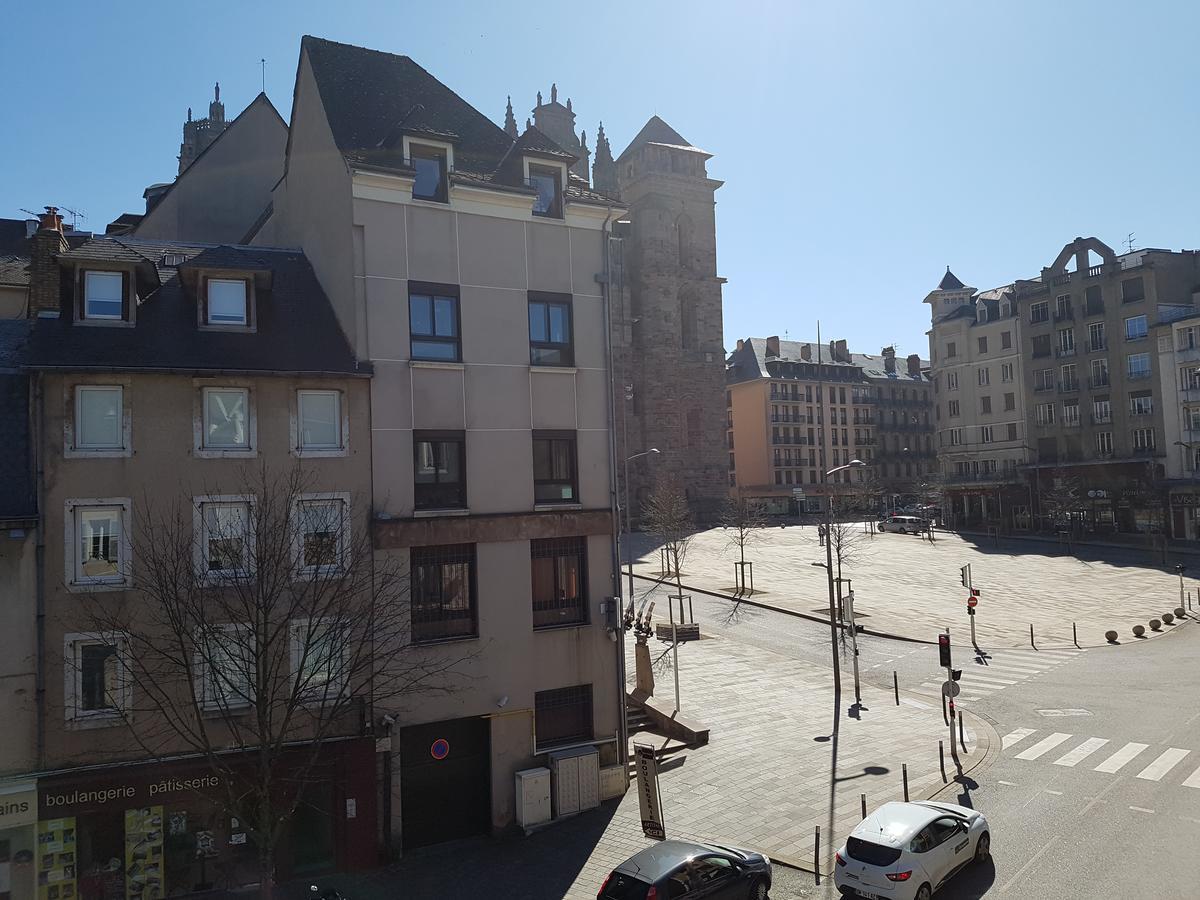 Logis Hotel Restaurant Du Midi - Rodez Centre Exterior foto